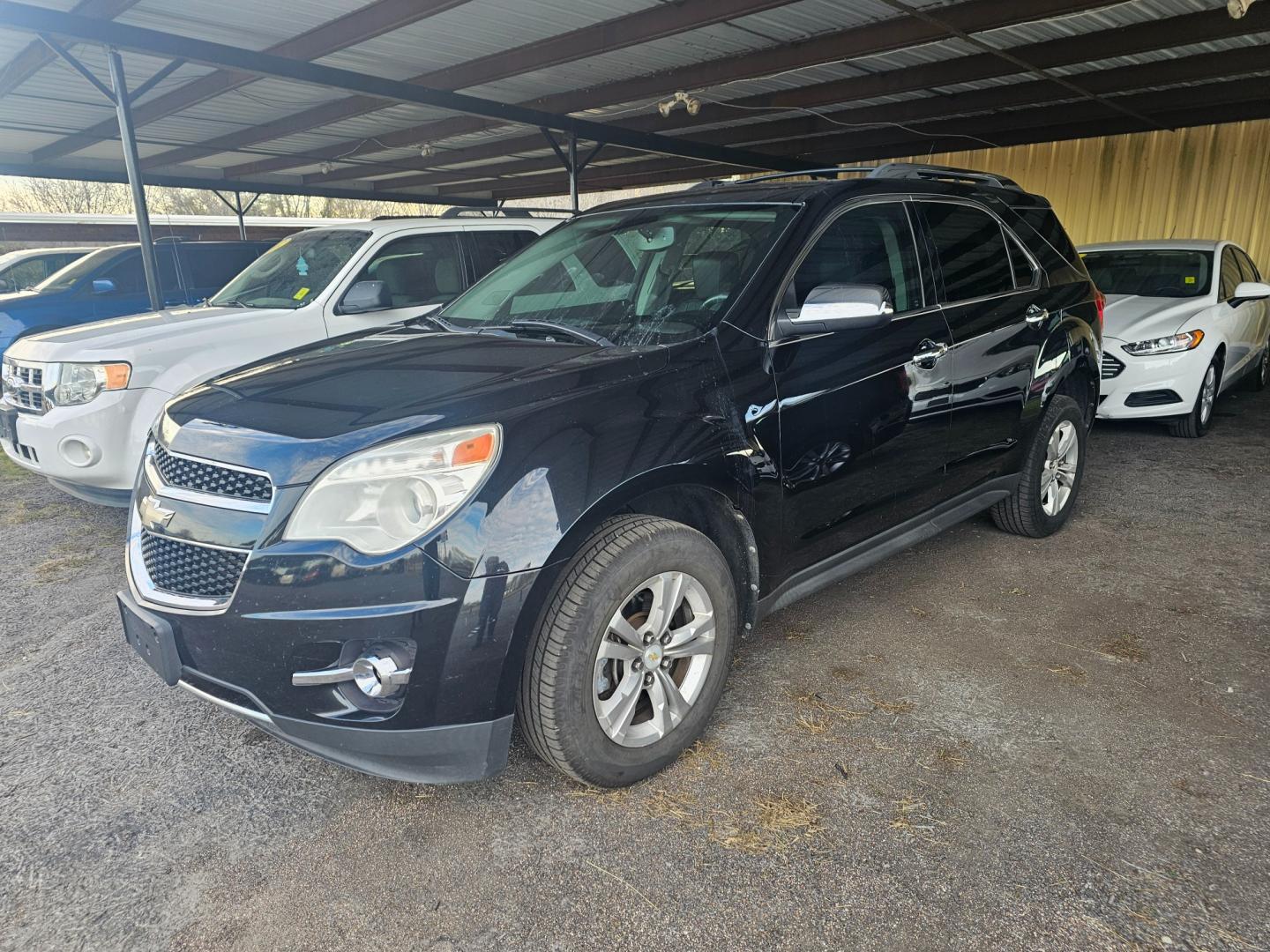 2010 BLACK Chevrolet Equinox LTZ FWD (2CNALFEW2A6) with an 2.4L L4 DOHC 16V engine, 6-Speed Automatic transmission, located at 533 S Seven Points BLVD, Seven Points, TX, 75143, (430) 255-4030, 32.313999, -96.209351 - Photo#0